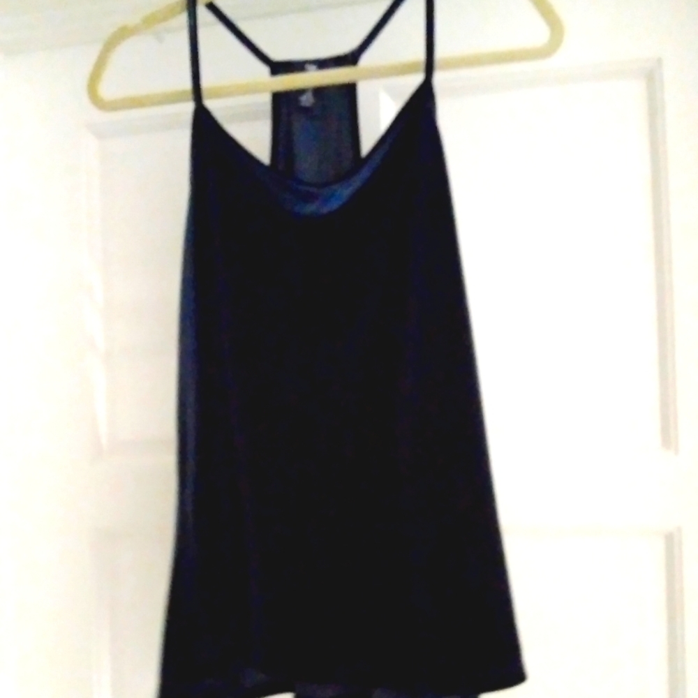 GAP dark navy-blue halter top